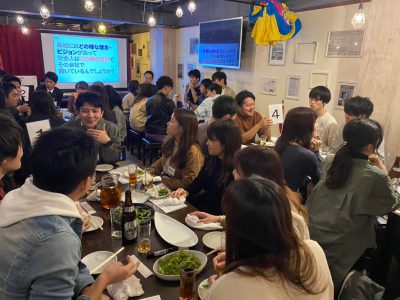 就職居酒屋風景